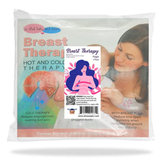 Purple Lactation Massaging Gel Pads for Breastfeeding