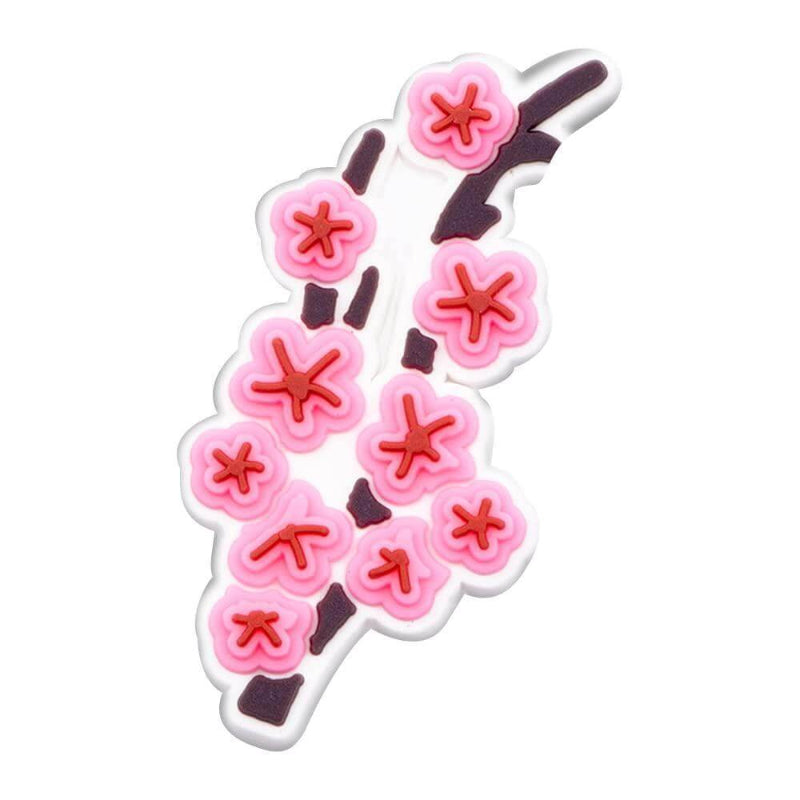 Juego de 14 dijes de cocodrilo con forma de flor 