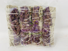 Bholi Sage Plus Sage Smudge Kit for Cleansing Negative Energy Lavender