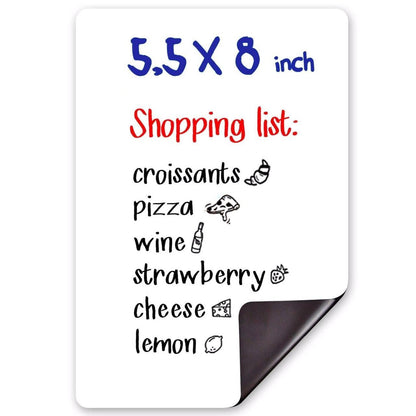 Magnetic Dry Erase Whiteboard – Wall-Mount or Desktop
