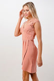 Floral Lace Wrap Dress