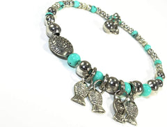 Blowfish & Buddies Charm Bracelet