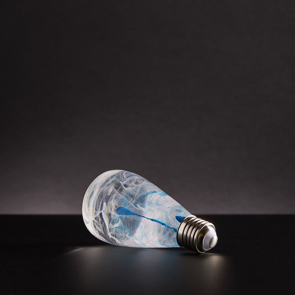 Luz de gota azul