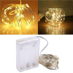 AMZER Fairy String Light 50 LED 5m Waterproof AA Battery Operated