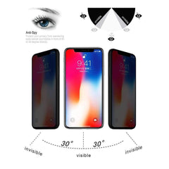 AMZER 9H Case friendly Privacy 3D Tempered Glass Screen Protector for