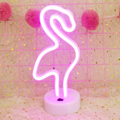 AMZER Neon LED Holiday Light with Holder, Warm Fairy Decorative Lamp