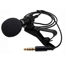 AMZER 1.5m Lavalier Wired Recording Microphone Mobile Phone Karaoke