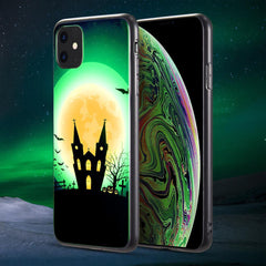 AMZER Halloween Special Glow In Dark Crystal Case - Haunted Castle for