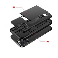 AMZER Hybrid Credit Card Case With Holster for iPhone 12 Pro