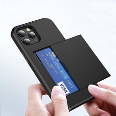 AMZER Hybrid Credit Card Case With Holster for iPhone 12 Pro