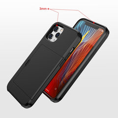 AMZER Hybrid Credit Card Case With Holster for iPhone 12 Pro