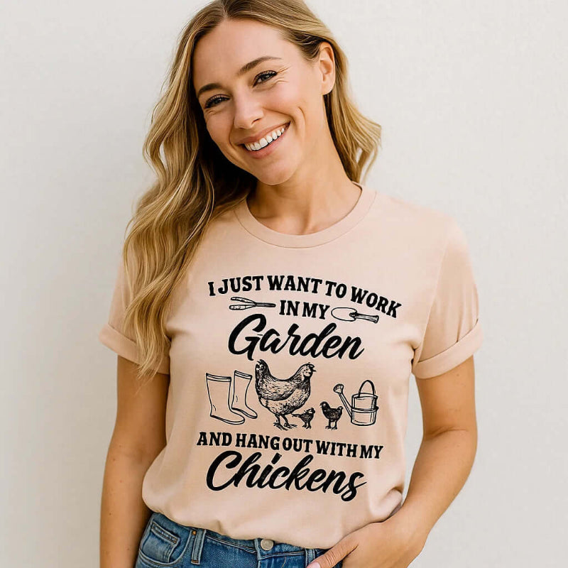 Chicken Hangout Tee