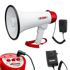 5Core Megaphone Bullhorn Speaker 40W Bull Horn Rechargeable Cheer