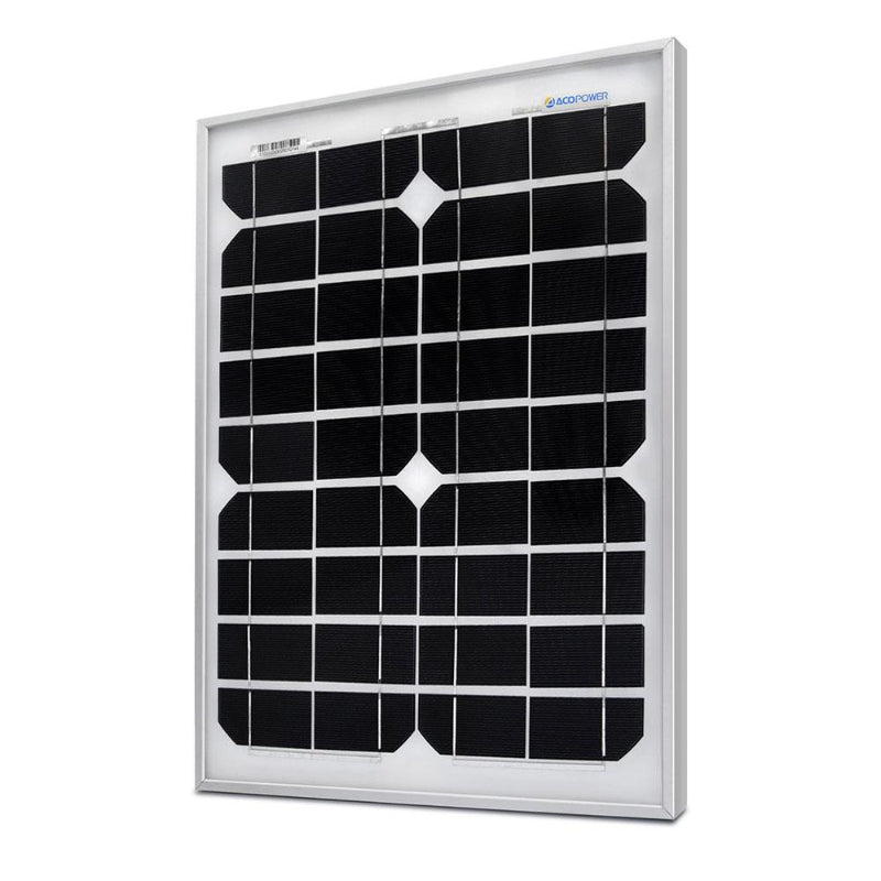 ACOPOWER 12V Monocrystalline Solar Panel