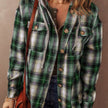 Plaid Hooded Shacket