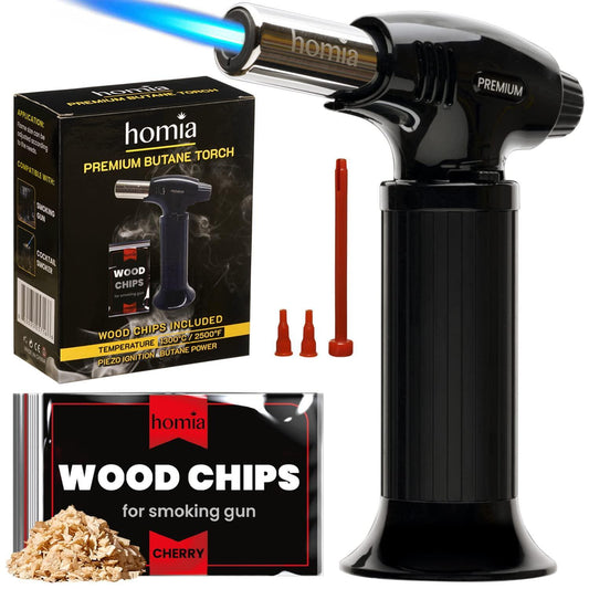 Refillable Butane Torch Lighter