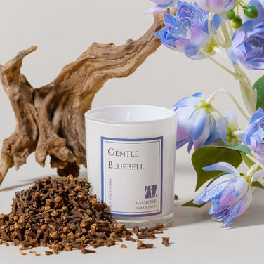 Vela Serenity de campanilla azul