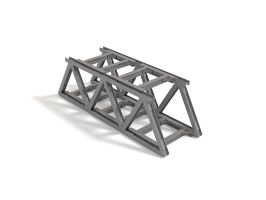 Mini Unit Beams Truss Bridge Starter Building Set for 6+
