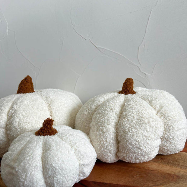 Pumpkin Boucle Pillow