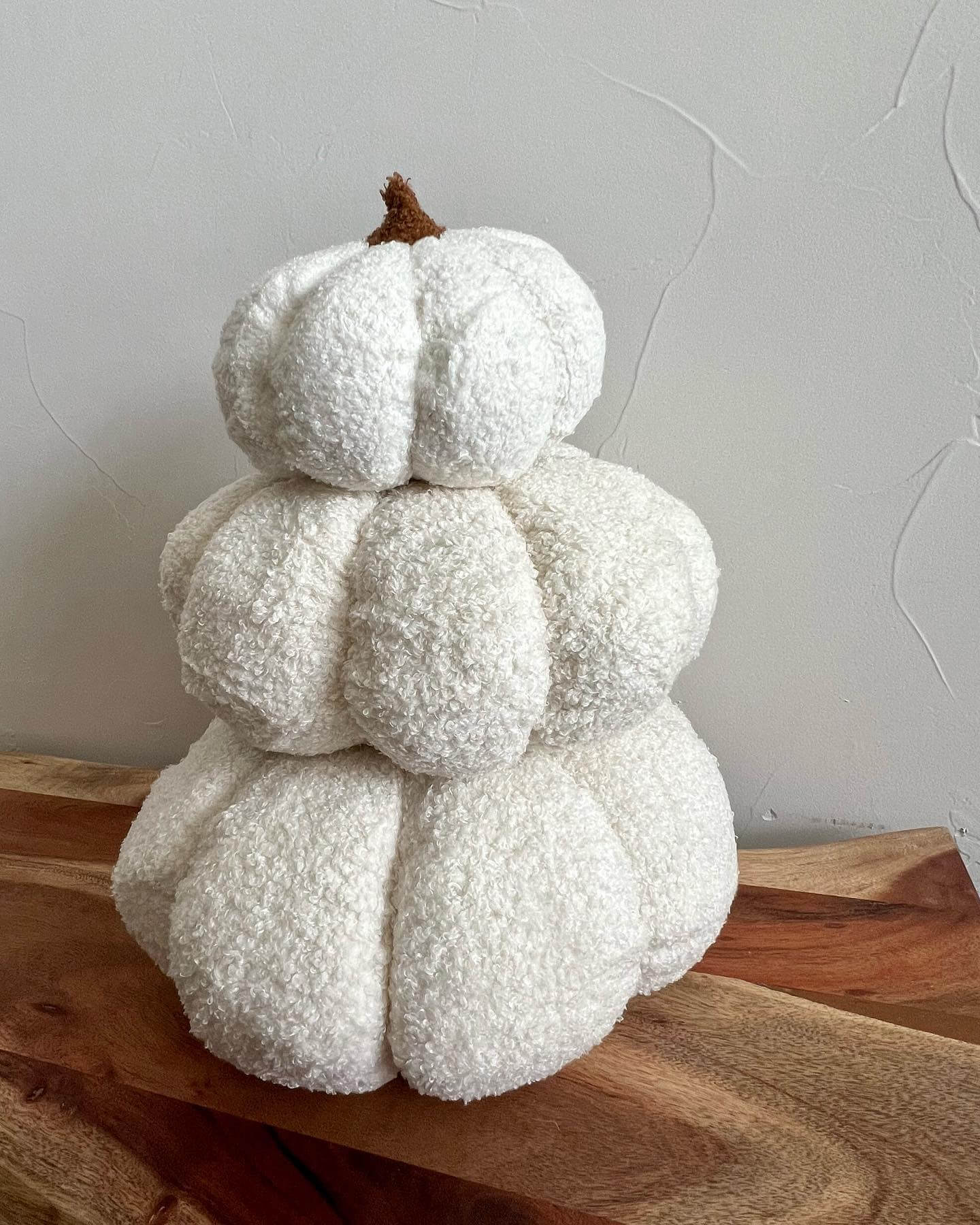 Pumpkin Boucle Pillow