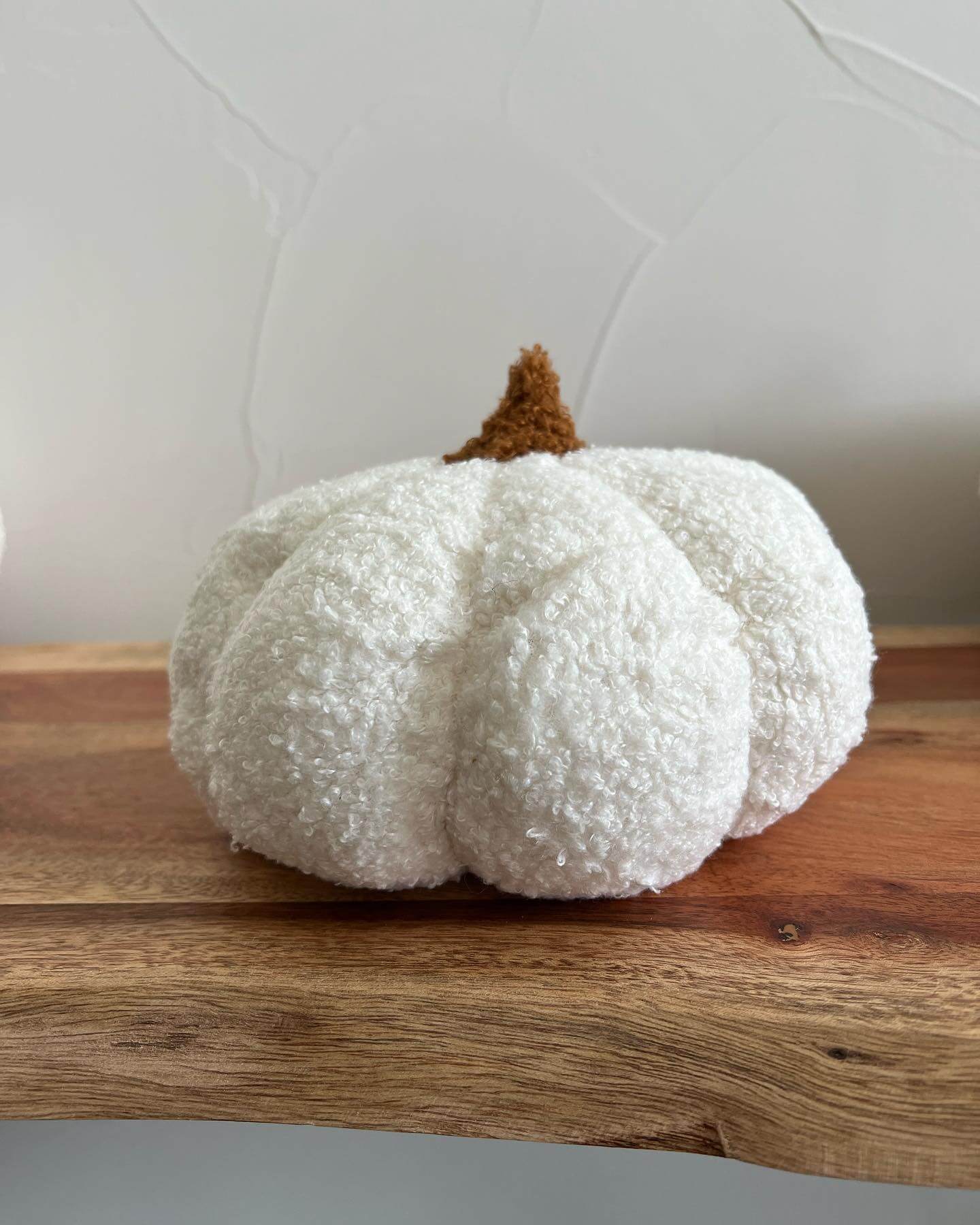 Pumpkin Boucle Pillow