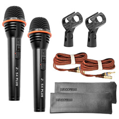 5Core XLR Microphone Dynamic Mic Karaoke Singing Studio Mics Handheld