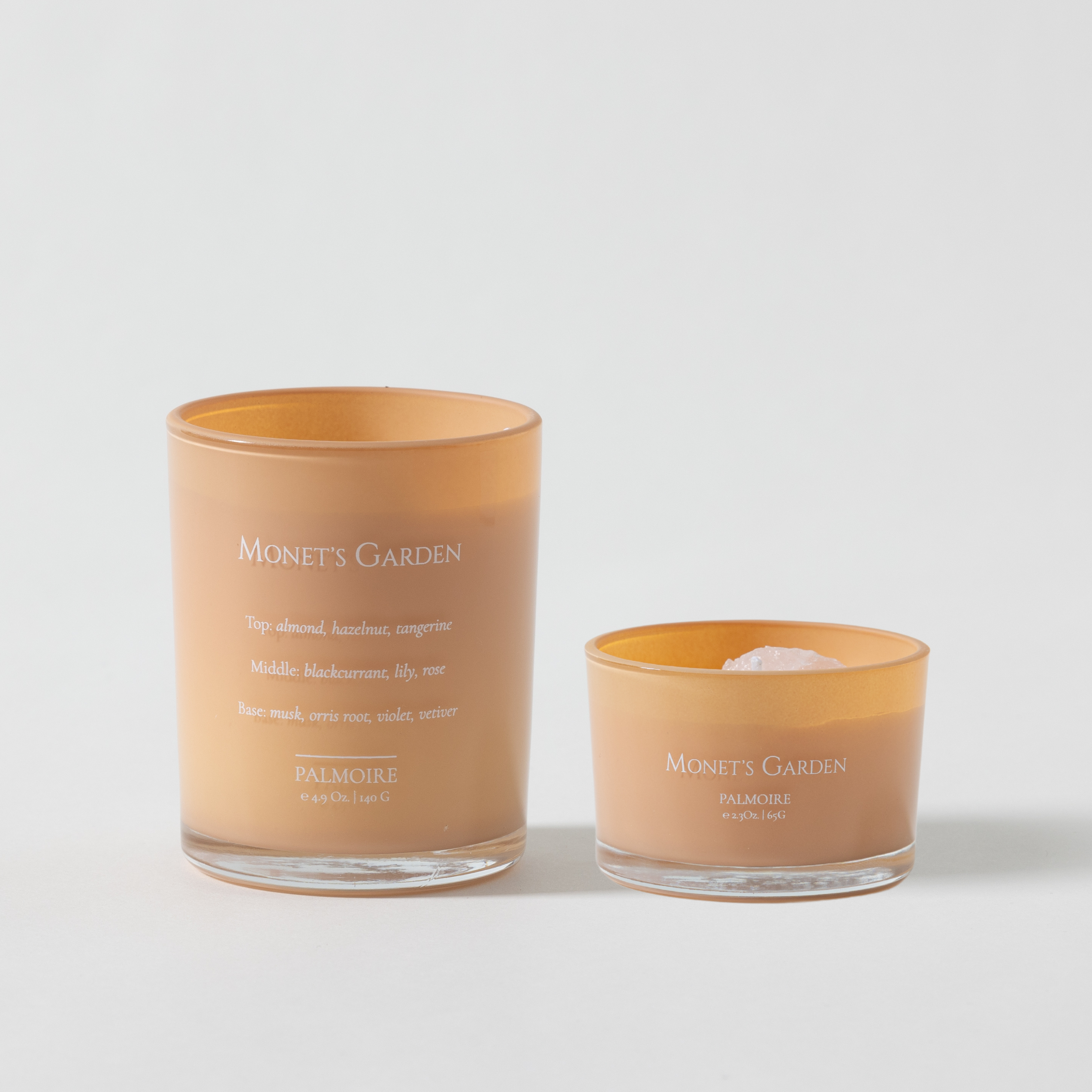 Juego de velas de jardín de Monet