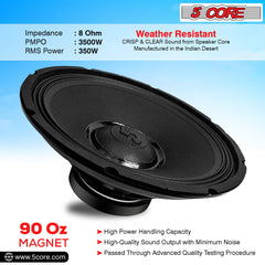 5Core 15 Inch Subwoofer Speaker 3500W Peak 8Ohm PA Replacemen DJ Sub