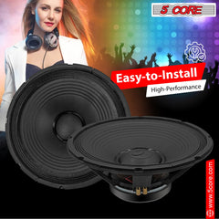 5Core 15 Inch Subwoofer Speaker 3500W Peak 8 Ohm Aluminum PA