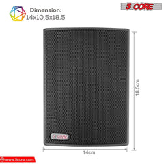 5Core Outdoor Speakers Stereo In Wall 100W Peak Passive Home Audio