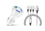 3-Port Fast Car Charger