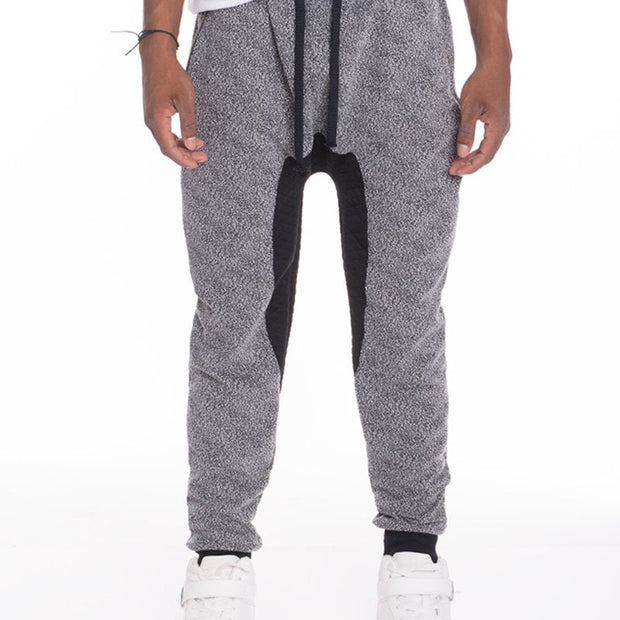 Men's Jogger Pants with Quilted Panels - Elevate Your Comfort and Style