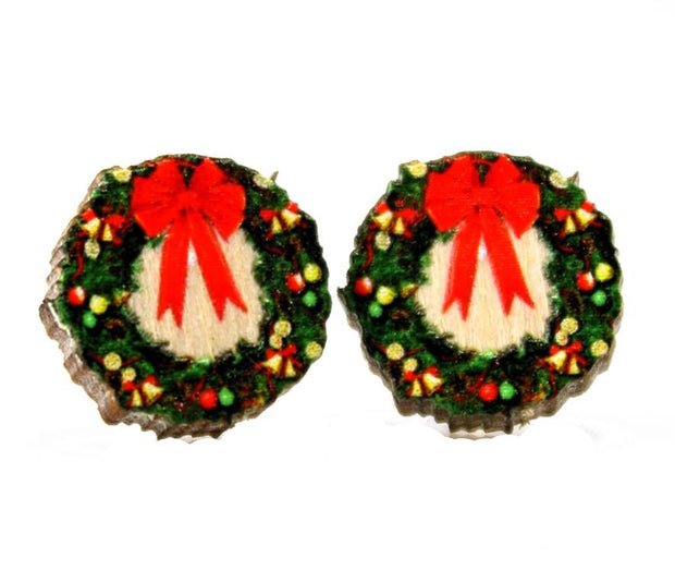 Wreath Stud Earrings