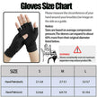 Black Fingerless Compression Gloves