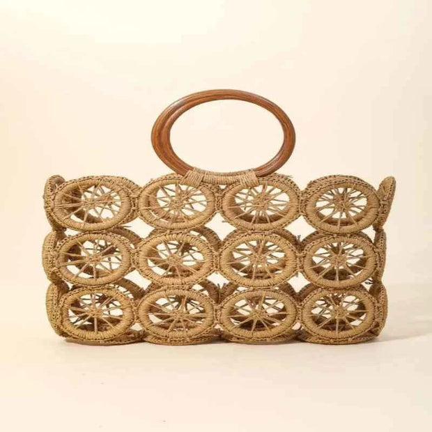 Braided Wheels Handbag
