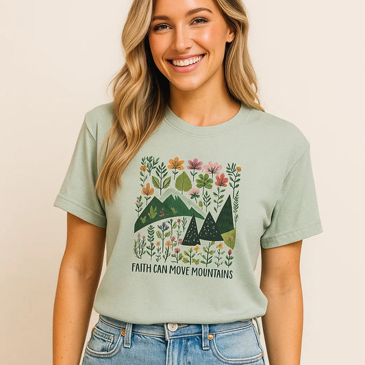 Faith Moves Mountains Tee