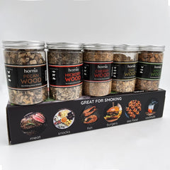 Cocktail Smoker Kit of Wood Chips 5 pcs x 8.4 oz   Apple Wood Cherry