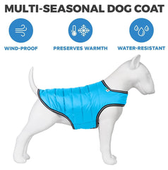 Abrigo de invierno para perros pequeños, medianos y grandes, impermeable y cálido