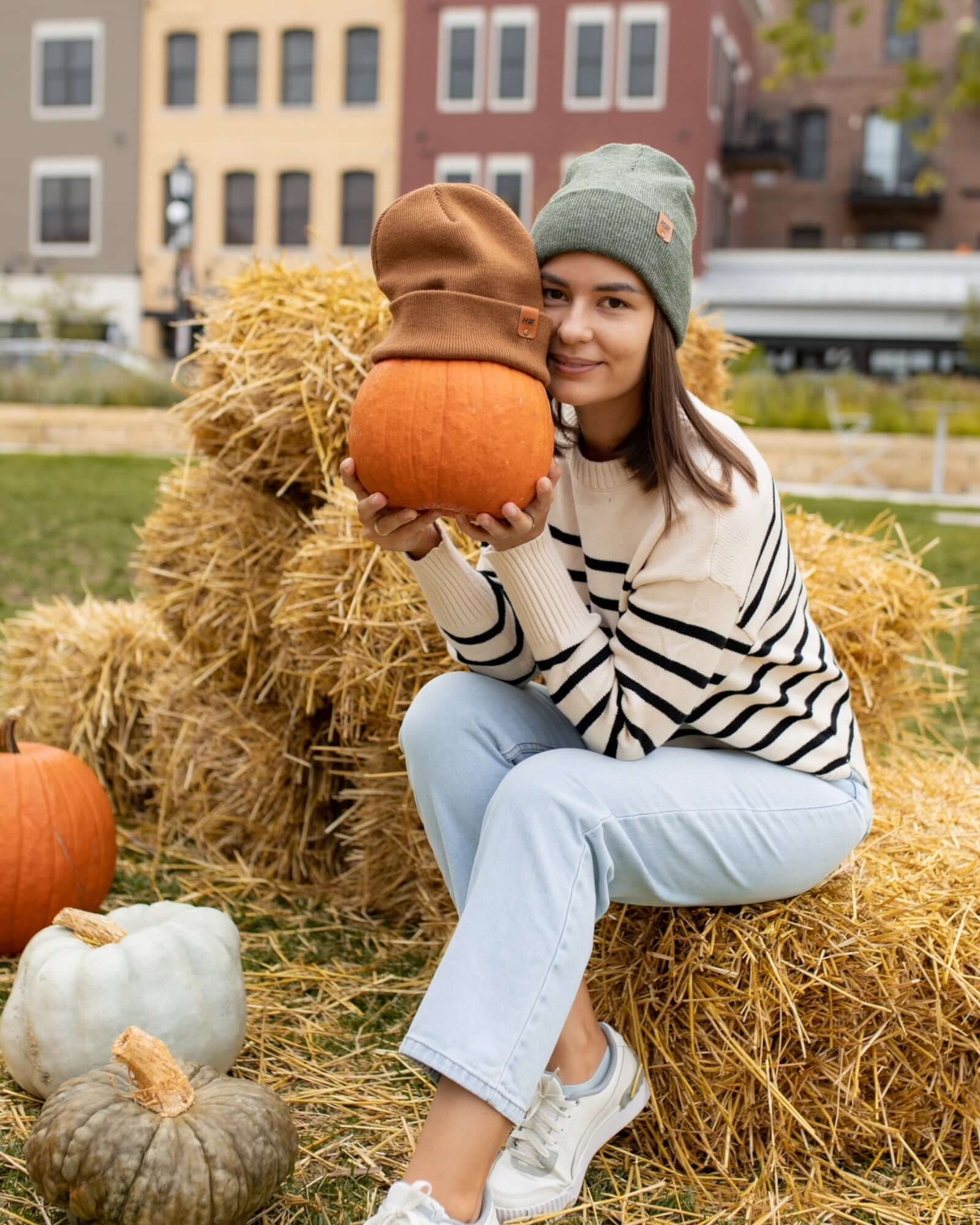 Green Classic Beanie