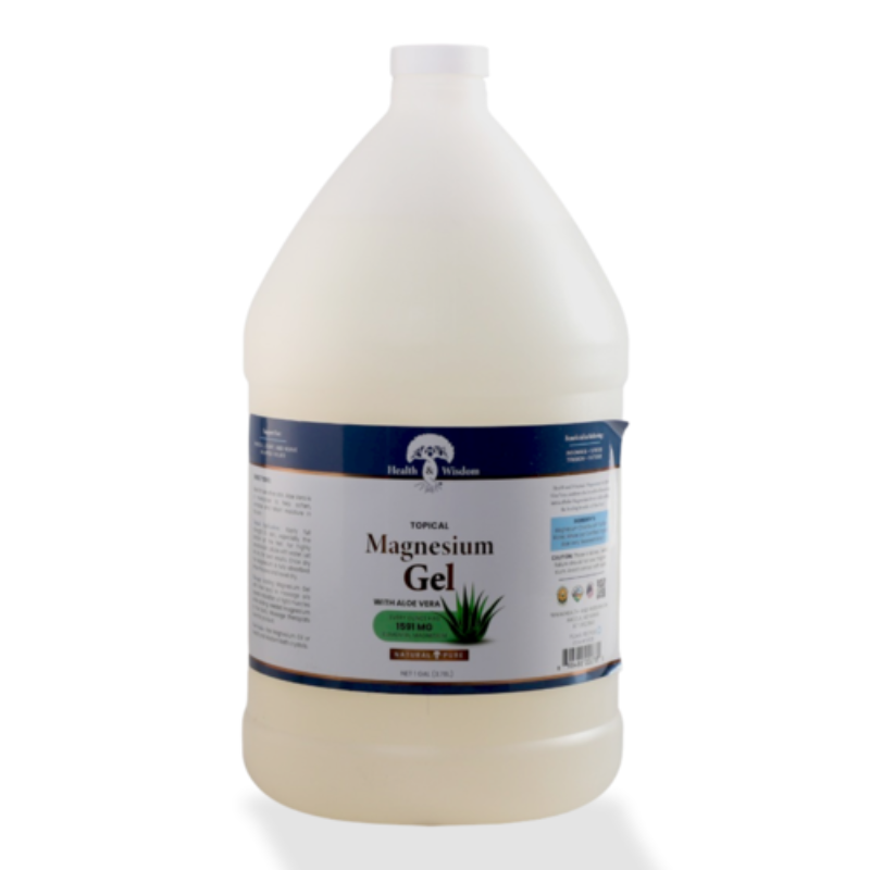 Health Wisdom Topical Magnesium Gel Aloe Vera Formula
