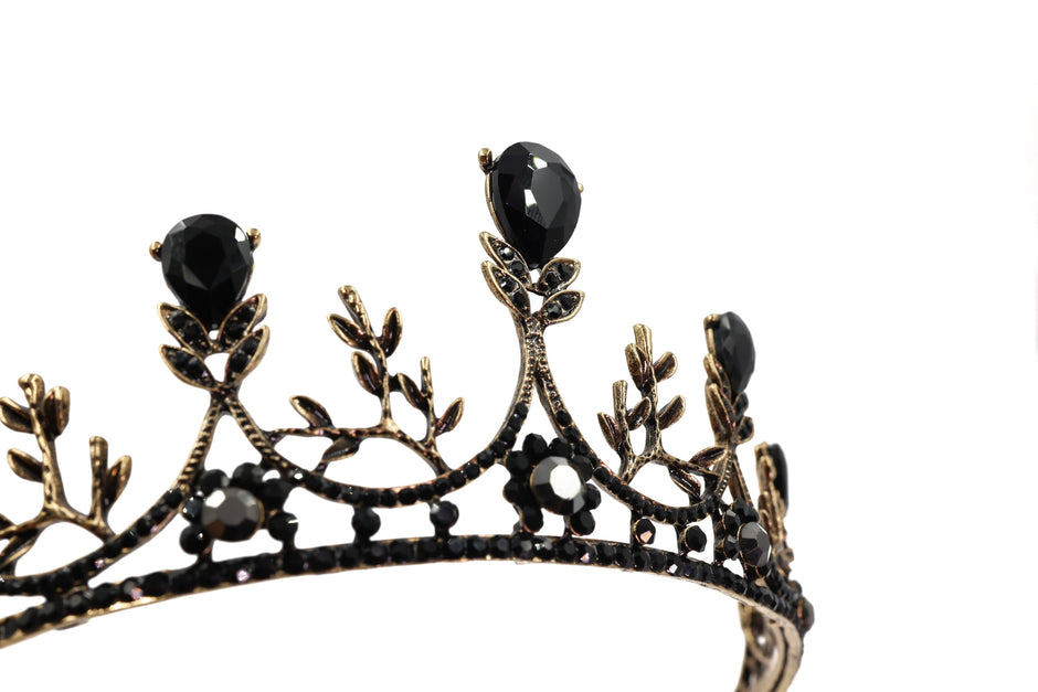 Elegant Black Tiara