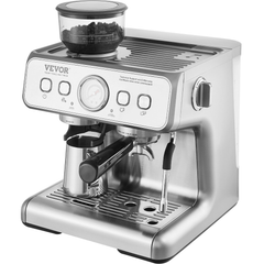 VEVOR Espresso Machine with Grinder, 15 Bar Semi-Automatic Espresso