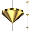 Modern Vertical Wall Mounted Multi-Light LED Fixture