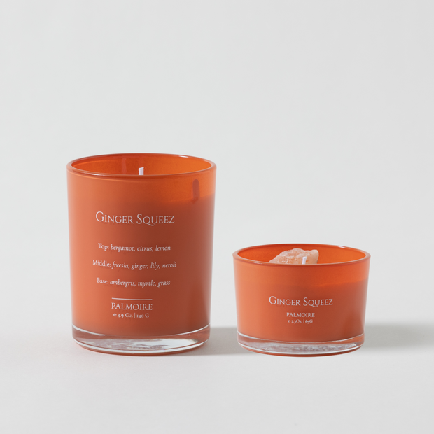 Coffret de bougies à presser au gingembre
