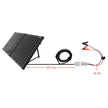 ACOPower 50W Foldable Solar Panel with Charge Controller