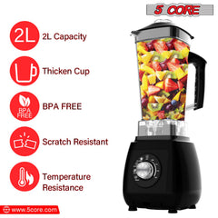 Licuadora Exprimidor 2000W Smoothie Maker