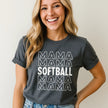 T-shirt Softball Mama 