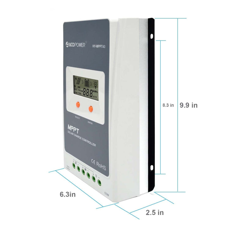 ACOPower HY-MPPT40 MPPT Solar Charge Controller