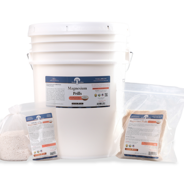 Health & Wisdom Magnesium Prills – Natural Water & Bath Enhancer