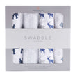 In the Wild Muslin Swaddle 4PK featuring charming designs for stylish nursery decor.
